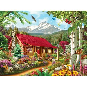 MasterPieces (31654) - Alan Giana: "Mountain Hideaway" - 300 brikker puslespil