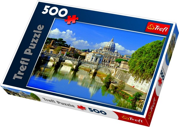 Trefl (370874) - "Vatican, Rome, Italy" - 500 brikker puslespil