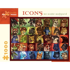 Pomegranate (AA926) - Katie Hofgard: "Icons" - 1000 brikker puslespil