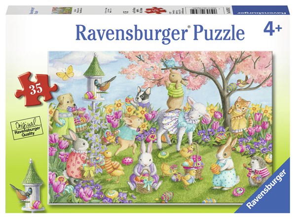Ravensburger (08795) - "Egg Hunt" - 35 brikker puslespil