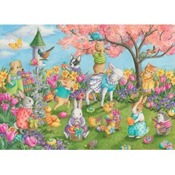 Ravensburger (08795) - "Egg Hunt" - 35 brikker puslespil