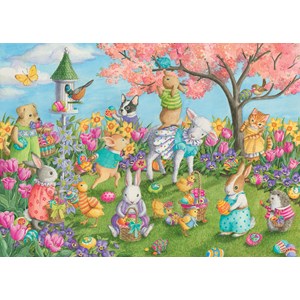 Ravensburger (08795) - "Egg Hunt" - 35 brikker puslespil