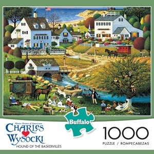 Buffalo Games (11427) - Charles Wysocki: "Hound of the Baskervilles" - 1000 brikker puslespil