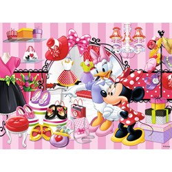 Ravensburger (10029) - "Minnie's Shopping Tour" - 150 brikker puslespil