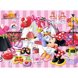 Ravensburger (10029) - "Minnie's Shopping Tour" - 150 brikker puslespil
