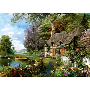 Trefl (102970) - Dominic Davison: "Charming Nook" - 1000 brikker puslespil