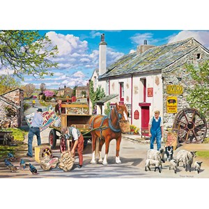 Gibsons (G5018) - Trevor Mitchell: "Rag & Bone" - 500 brikker puslespil