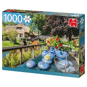 Jumbo (18544) - "Giethoorn, The Netherlands" - 1000 brikker puslespil