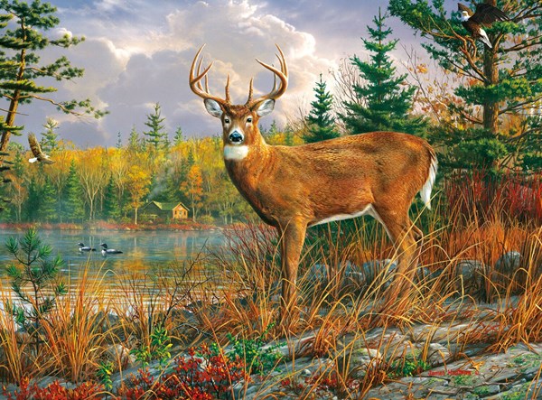 Buffalo Games (11182) - Hautman Brothers: "Tranquil Moment" - 1000 brikker puslespil