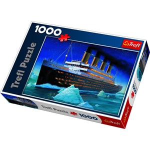 Trefl (100808) - "Titanic" - 1000 brikker puslespil