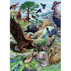 Heye (29618) - M. Wieczorek: "High Mountains" - 1000 brikker puslespil