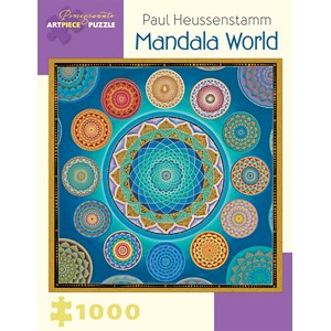 Pomegranate (AA930) - Paul Heussenstamm: "Mandala World" - 1000 brikker puslespil