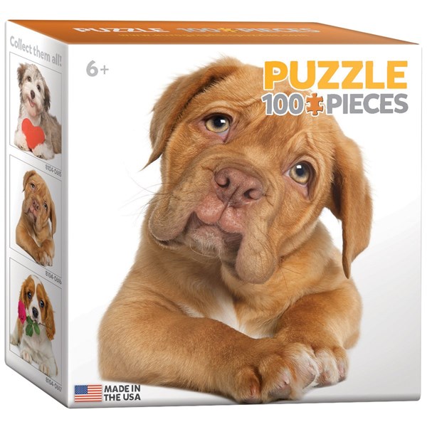Eurographics (8104-0616) - "Puppy" - 100 brikker puslespil
