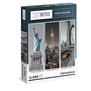 Clementoni (39305) - "New York" - 500 brikker puslespil
