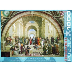 Eurographics (6000-4141) - Raphael: "School of Athens" - 1000 brikker puslespil