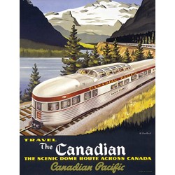 Eurographics (8104-0322) - "The Canadian (Mini)" - 100 brikker puslespil