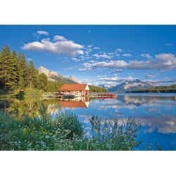 Schmidt Spiele (58334) - "A Weekend At the Lake" - 1000 brikker puslespil