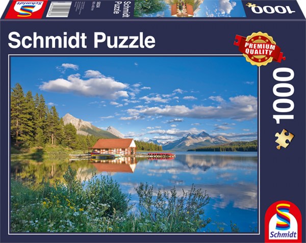 Schmidt Spiele (58334) - "A Weekend At the Lake" - 1000 brikker puslespil