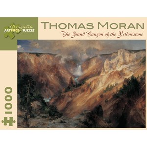Pomegranate (AA611) - Thomas Moran: "The Grand Canyon of the Yellowstone" - 1000 brikker puslespil