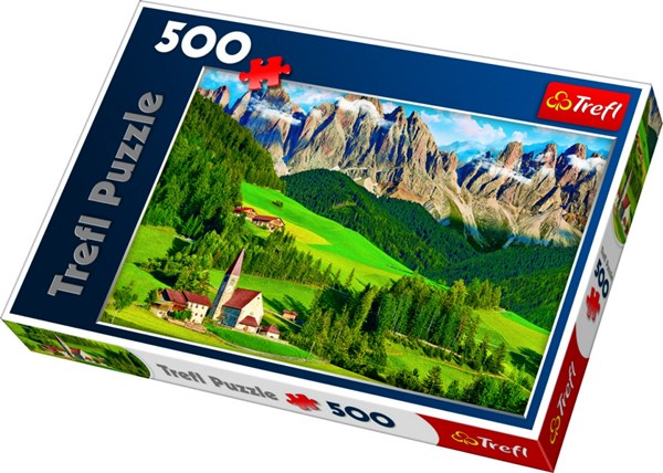 Trefl (371895) - "Dolomites, Italy" - 500 brikker puslespil
