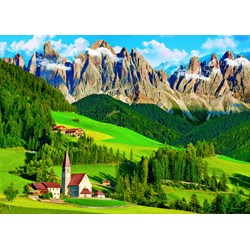 Trefl (371895) - "Dolomites, Italy" - 500 brikker puslespil