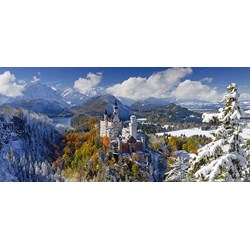Ravensburger (16691) - "Neuschwanstein Castle" - 2000 brikker puslespil