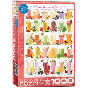 Eurographics (6000-0591) - "Smoothies & Juices" - 1000 brikker puslespil