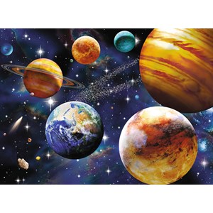 Ravensburger (10904) - "Space" - 100 brikker puslespil