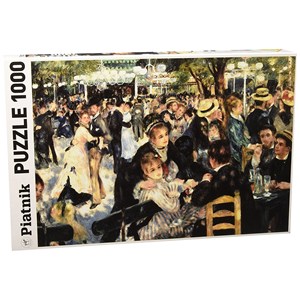 Piatnik (539244) - Pierre-Auguste Renoir: "Dance at Le Moulin de la Galette" - 1000 brikker puslespil