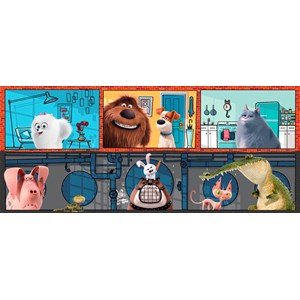 Ravensburger (12834) - "Secret Life of Pets" - 200 brikker puslespil