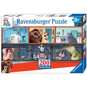 Ravensburger (12834) - "Secret Life of Pets" - 200 brikker puslespil