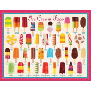 Eurographics (8104-0520) - "Ice Cream Pops" - 100 brikker puslespil