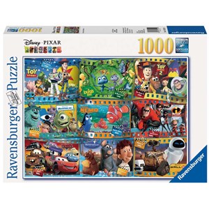 Ravensburger (19222) - "Disney Pixar Movies" - 1000 brikker puslespil