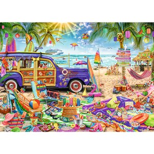 Trefl (27109) - "Tropical Holidays" - 2000 brikker puslespil