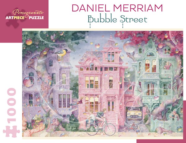 Pomegranate (AA977) - Daniel Merriam: "Bubble Street" - 1000 brikker puslespil