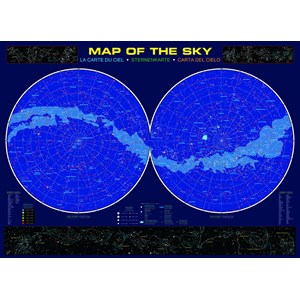 Eurographics (6000-1010) - "Map of the Sky" - 1000 brikker puslespil