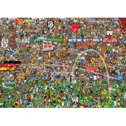 Heye (29205) - Alex Bennett: "Football History + Poster" - 3000 brikker puslespil