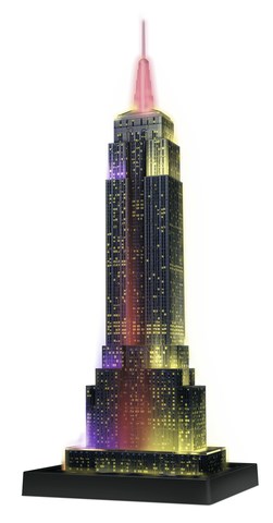 Ravensburger (12566) - "Empire State Building" - 216 brikker puslespil