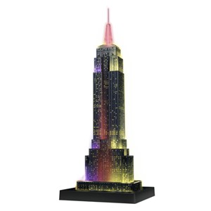 Ravensburger (12566) - "Empire State Building" - 216 brikker puslespil