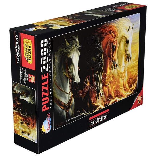 Anatolian (PER3902) - "The Four Horses of the Apocalypse" - 2000 brikker puslespil