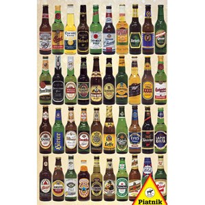 Piatnik (562549) - "Beer Bottles" - 1000 brikker puslespil