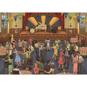 Falcon (11109) - "Tea Dance" - 1000 brikker puslespil