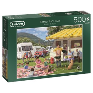Falcon (11093) - "Family Holiday" - 500 brikker puslespil