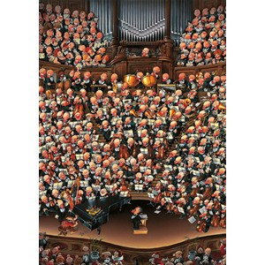 Heye (08660) - Jean-Jacques Loup: "Orchestra" - 2000 brikker puslespil