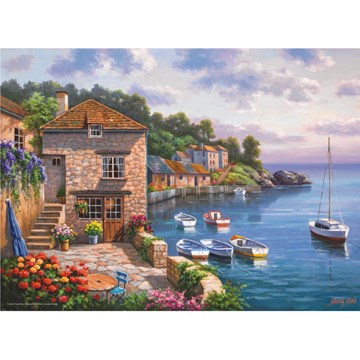 Anatolian (PER3117) - Sung Kim: "Harbour Garden" - 1000 brikker puslespil