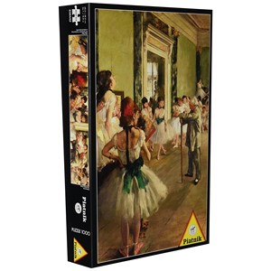 Piatnik (539442) - Edgar Degas: "The Dance Class" - 1000 brikker puslespil
