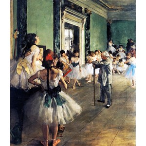 Piatnik (539442) - Edgar Degas: "The Dance Class" - 1000 brikker puslespil