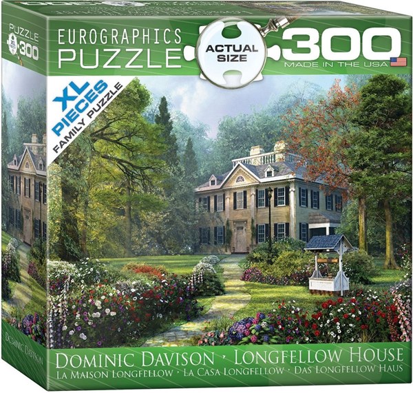 Eurographics (8300-0970) - Dominic Davison: "Longfellow House" - 300 brikker puslespil