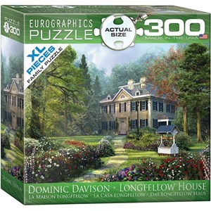 Eurographics (8300-0970) - Dominic Davison: "Longfellow House" - 300 brikker puslespil