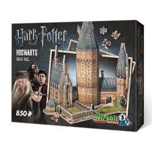 Wrebbit (W3D-2014) - "Hogwarts Great Hall" - 850 brikker puslespil